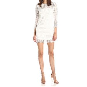 Cynthia Rowley Women's White Long Sleeve Dress